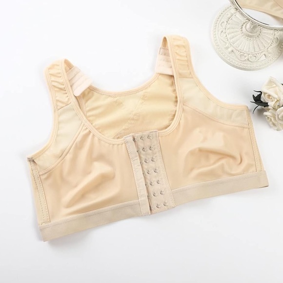 BRAS Front Closure Deep cupFull-Back Coverage PushUp Wireless Seamless Underwear - Picture 7 of 14